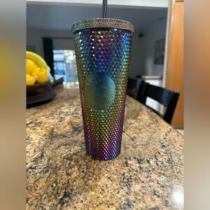 Starbucks Fall Oil Slick Rainbow Cup